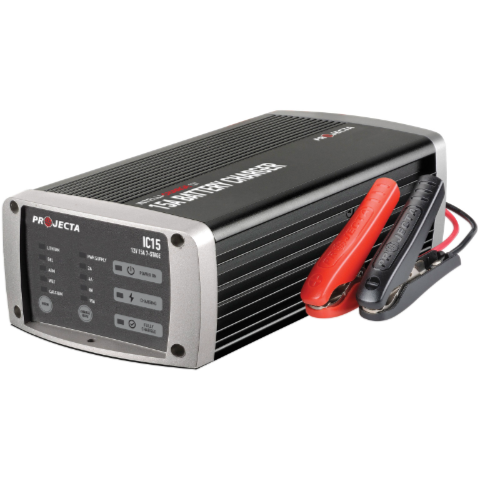 Projecta Intelli-Charge 240 Volt Battery Charger 15 Amp MULTI-CHEMISTRY | IC15 - Home of 12 Volt Online